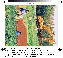 Narita runway construction begins near farmers' lands