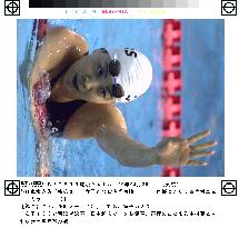 Nakamura wins women's 100-meter backstroke title