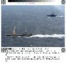 Russian patrol boat fires on Japanese fishing boat