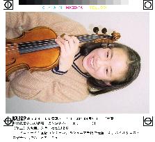 13-year-old Osaka girl wins int'l violin contest