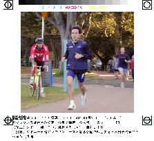 Japan record holder Inubushi tests Sydney Olympic course