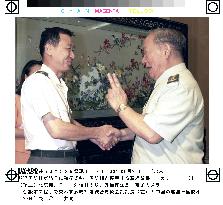 Gen. Fujinawa meets with China's defense minister