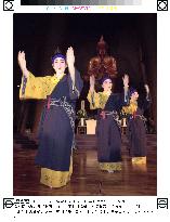 Okinawa dance performed for war dead