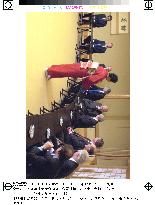 Tea time for G-8 ministers