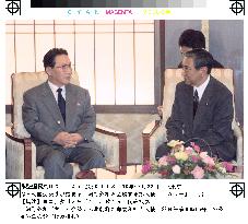 N. Korean ambassador meets Kono
