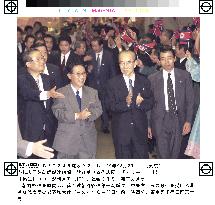 N. Korean delegation visits Chongryun headquarters