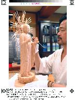 New 'Jizo Bosatsu' statue almost completed
