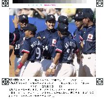 Kuroki beams at win in Olympic baseball