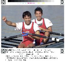 Takeda, Hase duo qualify for lightweight double sculls final