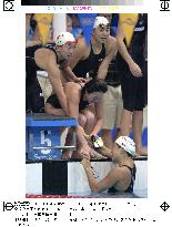 Japan wins bronze in women's 4x100-meter medley relay