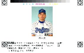 Yokohama infielder Rose hangs up glove