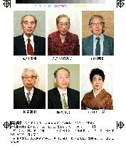 Nobel laureate Shirakawa gets cultural order