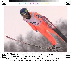 Fukita edges Harada to win Olympic memorial ski jumping