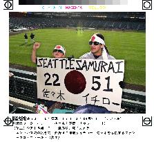 Fans at Safeco Field