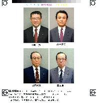 Koizumi fills three key party posts, keeps gov't spokesman