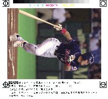 Inaba hits two-run homer