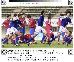 Japan edge S. Korea on penalties in E. Asian Games semis