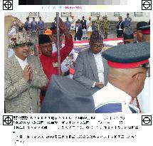 King Gyanendra sworn in