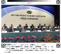 APEC ministers agree to strive to launch WTO round