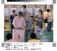 Voting underway in Tokyo metropolitan assembly poll