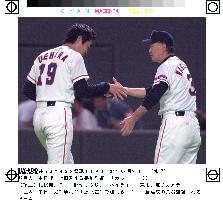 Uehara shuts out Dragons