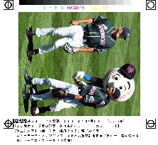 Sasaki, Ichiro practice for All-Star Game