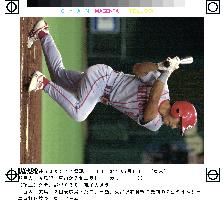 Higashide hits two-run double