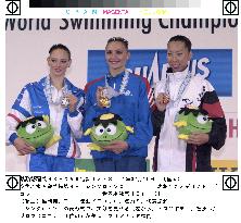 Russia's Brusnikina wins solo gold in synchronized swimming