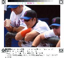 Mets Shinjo takes rest from game against Marlins