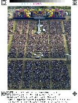 'GLAY' open-air concert attracts over 100,000