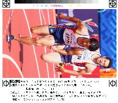 Japanese sprint team in semis at athletics worlds