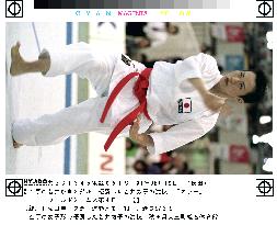 Wakai wins gold medal in women's karate kata event