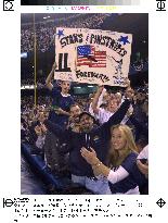 Yankees' fans rejoice over team's victory in AL championship ser