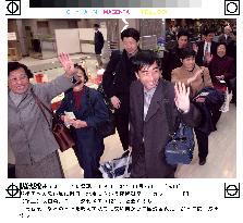 19 war-displaced Japanese return to China