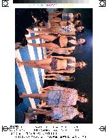 New swimsuits for 2002 unveiled by Toray
