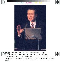 Fujimori lectures at Takushoku University