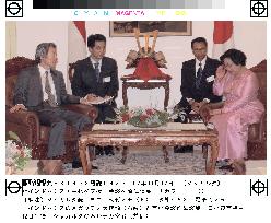 Koizumi, Megawati meet at Merdeka palace