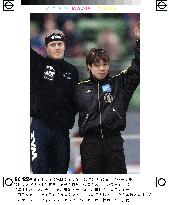 (3)Shimizu grabs share of 1st at world spring meet