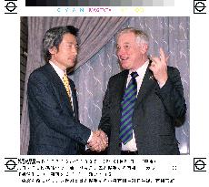 Patten calls for stronger Japan-EU ties