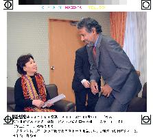 Tanaka meets Gusmao
