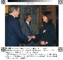 (3)Photos from reception dinner for Bush