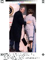 Bush leaves for Seoul