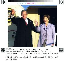 Bush arrives in Seoul for talks with Kim