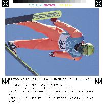 Takahashi 4th in nordic combined jump in Olympics