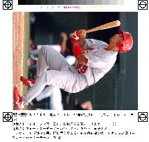 Taguchi snaps hitless streak