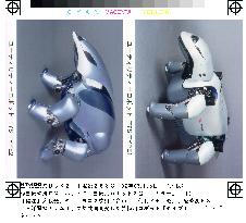 Sanyo unveils security robots