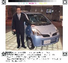 Nissan launches its 1st minicar model in Japan