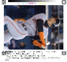 Giants' Shinjo goes 1-for-4 against Padres