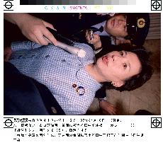 Tanaka insists on innocence at LDP ethics committee
