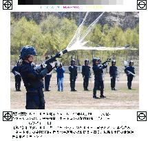 (1)Hokkaido police conduct drills for World Cup